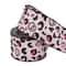 2.5" x 20ft. Pink Skull Leopard Wired Ribbon by Celebrate It® Halloween